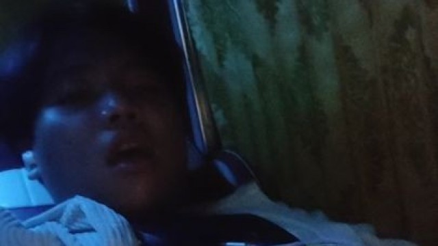 Vietnamese guy jerking off on bus