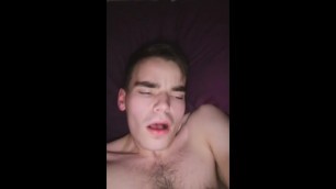 20yr Scottish Lad Fingers his Ass in need of some Good Dick