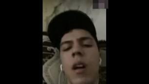 Iraqi Cute Man very Horny Big Cock Cum Show