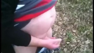 Jerk and Cum on Nature