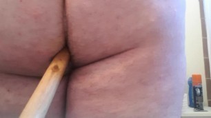 Fat Ass Plunger Fucking