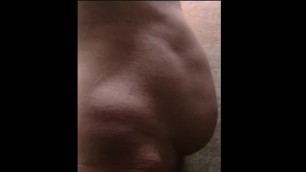 EXPANDING HARD BALL BELLY MPREG DAD GUT PUSH OUT ROLLING ABS FETISH SHOW