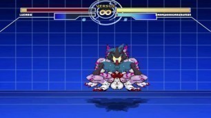 MUGEN - Sex Play WereGarurumon Dominating Lucario