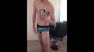 Sexy Twink Wrestler Gavin Showing off