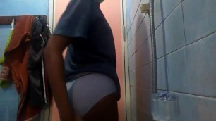 Cute Teen Masturbating in Bathroom Amateur RikouRin