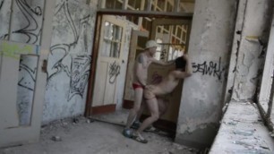 German Hunks are Fucking in Ruined Barracks - 2