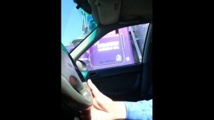 Trucker wants me to Pull over so he can Suck my Cock.