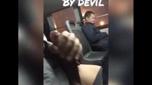 Stroking on the Bus