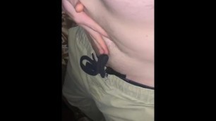 Sexy Teen Boy Jerks off before BROTHER WALKS IN