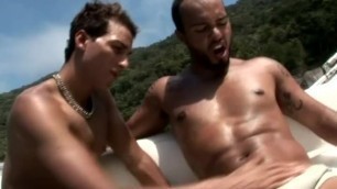 Latino Hardcore Cock Riding on a Boat