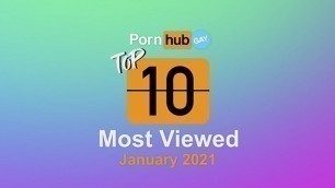 Most Viewed Clips Of January 2021 - Sexy Model Program Gay Edition