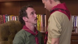 Scoutmaster Seduces and Fucks Tiny Scoutgay