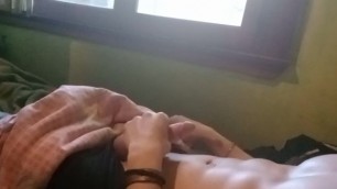 Latina With a Ripped Body Touches His Cock on the Bed Very Horny. Part 1gay