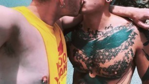 Axel Abysse and Asian Buddy Outdoor Kink Deep Fisting Islandgay