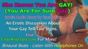 She TOTALLY knows you R GAY! Gay Humiliation Fetish Exposure Girls Laughing Erotic Audio Tara Smith